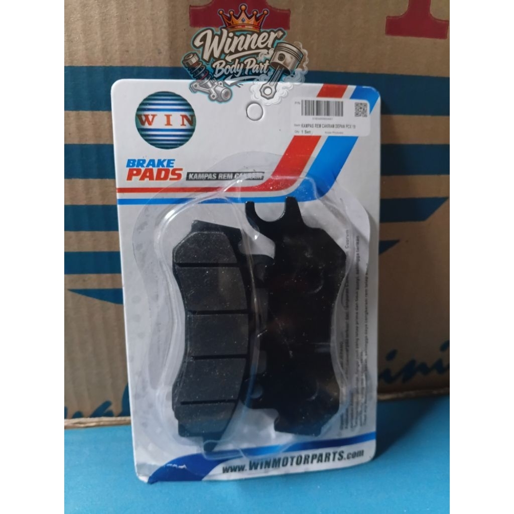 WIN - ผ้าเบรคหน้า PCX 2019