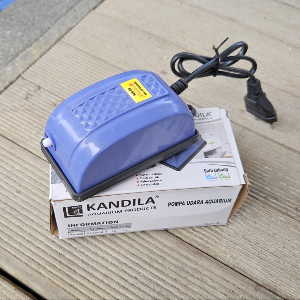 Kandila KD 999 เครื่องเติมอากาศตู้ปลา 1 รู