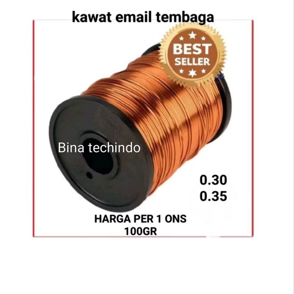 COPPER ENAMEL WIRE COOPER 0.30, 0.35 ต่อ 100GR