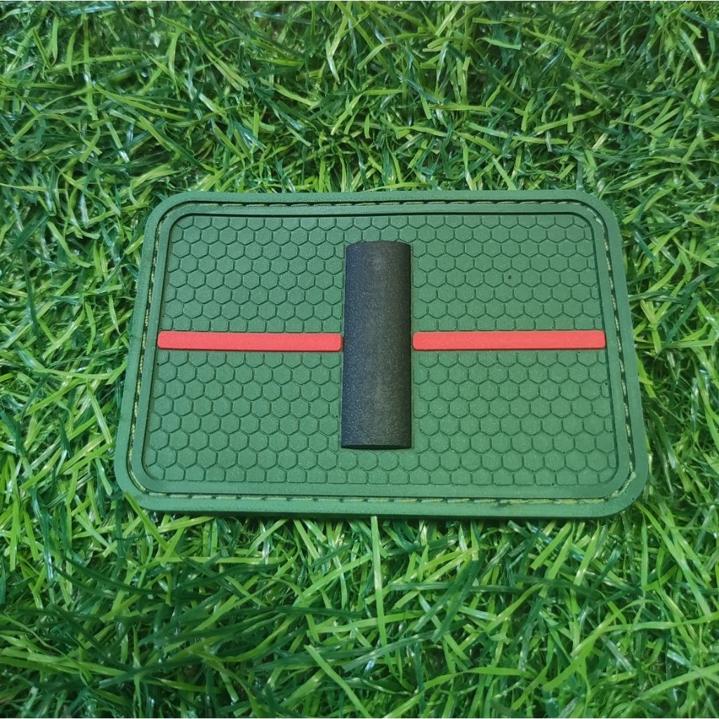 3D Letda Rank Rubber Patch