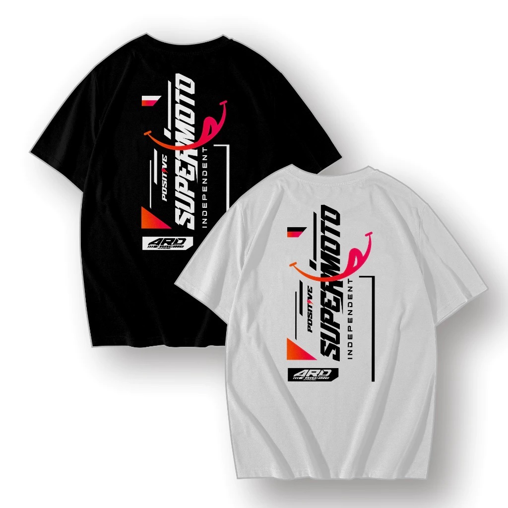 เสื้อยืด Supermoto อิสระล่าสุด - เสื้อยืด Supermoto Crf, Klx, Dtx, Wr