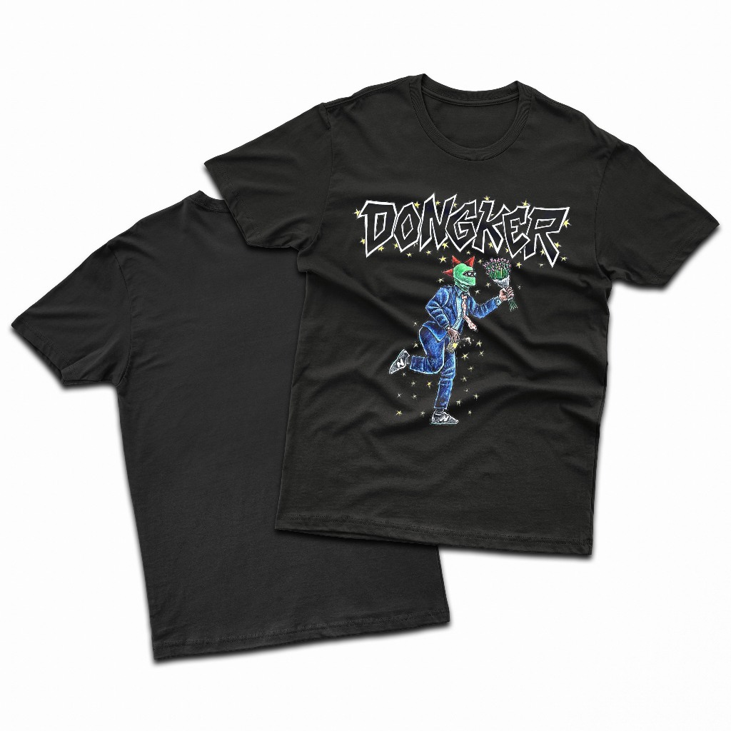 SyndicatMusicMerch Tshirt Dongker Punk Band - เสื้อยืด Punk Band DONGKER Punk Band เสื้อเสื้อยืดโลหะ