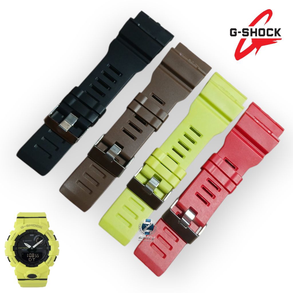 CASIO G-SHOCK GBA800 GBA 800 RUBBER WATCH STRAP