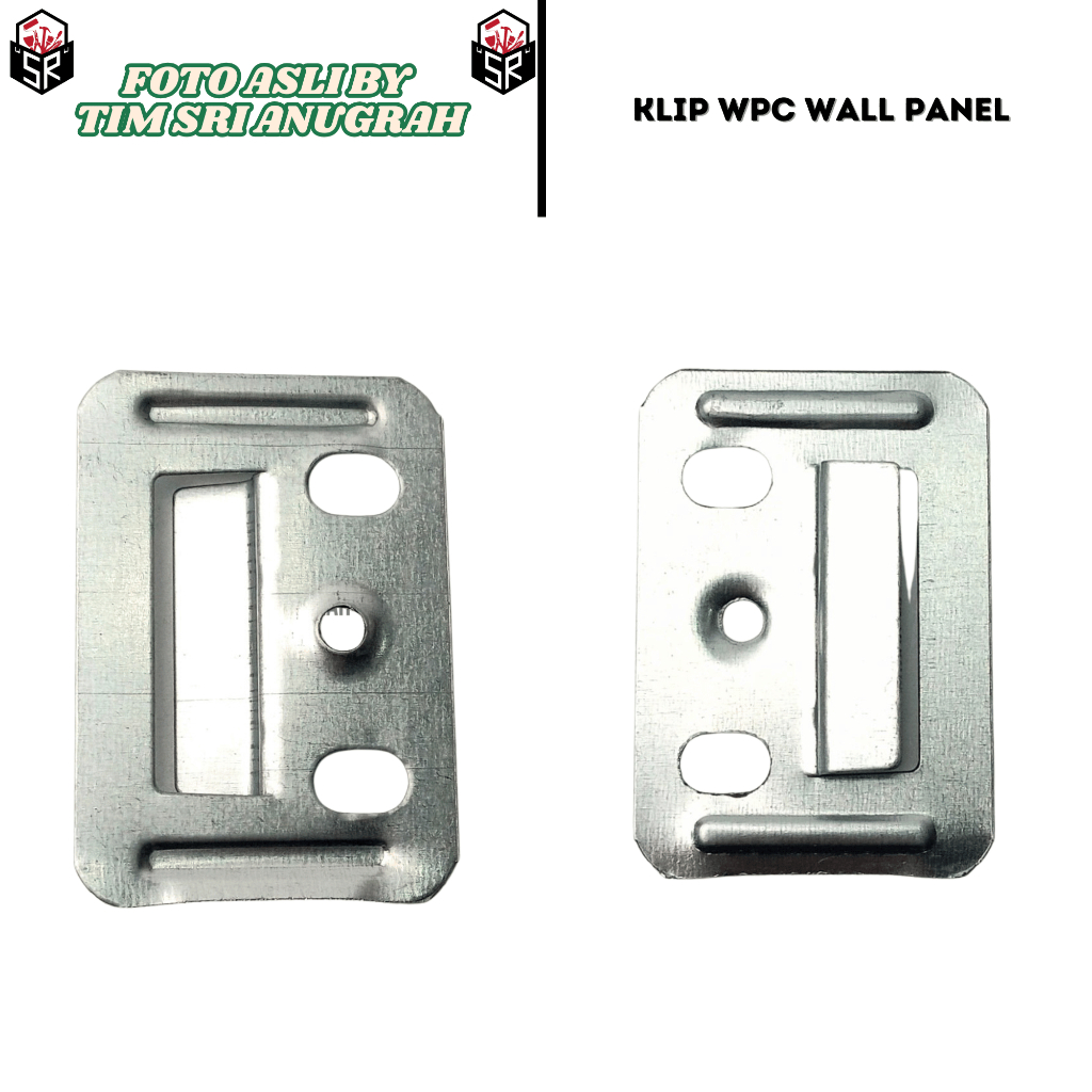 Wpc Wallp Panel Clip Wall Panel Wallboard คลิปหนีบเหล็ก - KLIP
