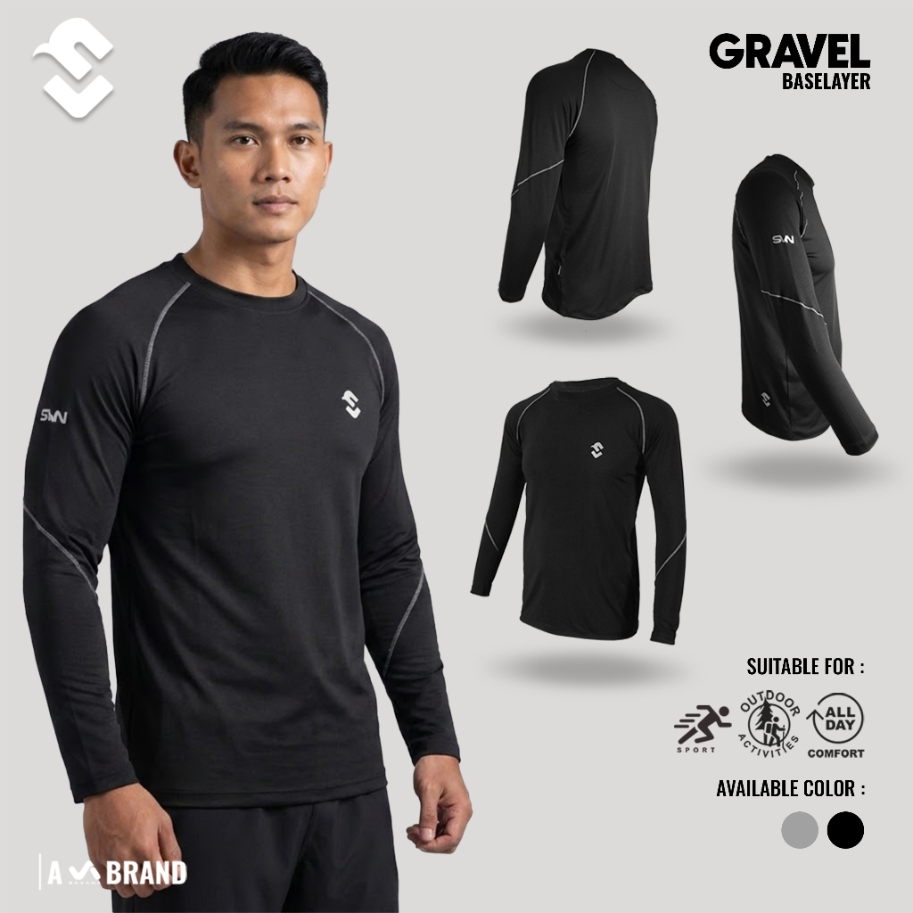 Savana Baselayer Longsleeves - กรวด