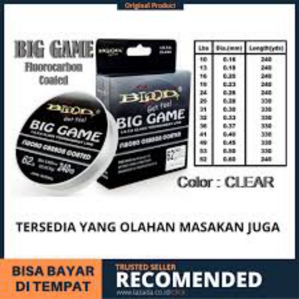 BLOODS BIG GAME RETAIL STRINGS ต่อมิเตอร์