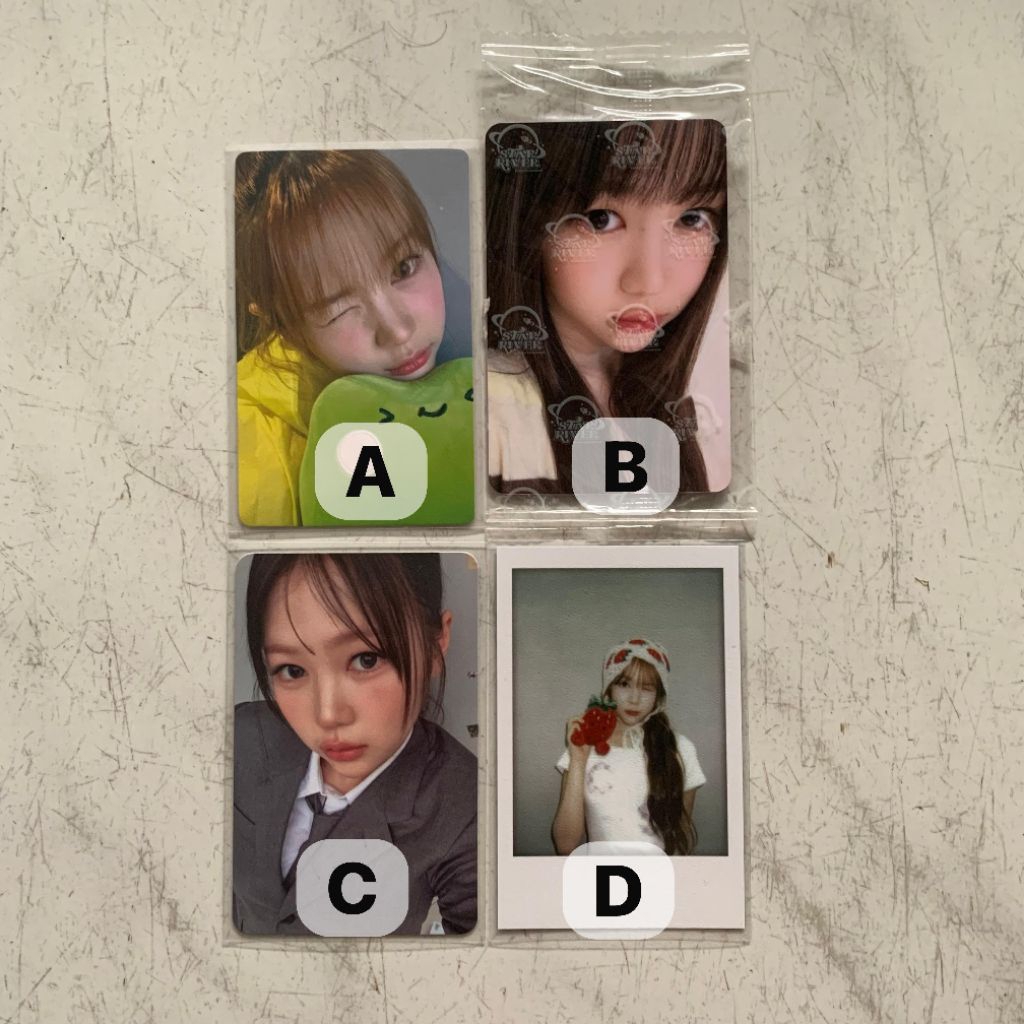 PHOTOCARD HEARTS2HEARTS อย่างเป็นทางการ YEON H2H PC THE CHASE STYLE FOCUS JUMP UP LD KODOK STARRIVER