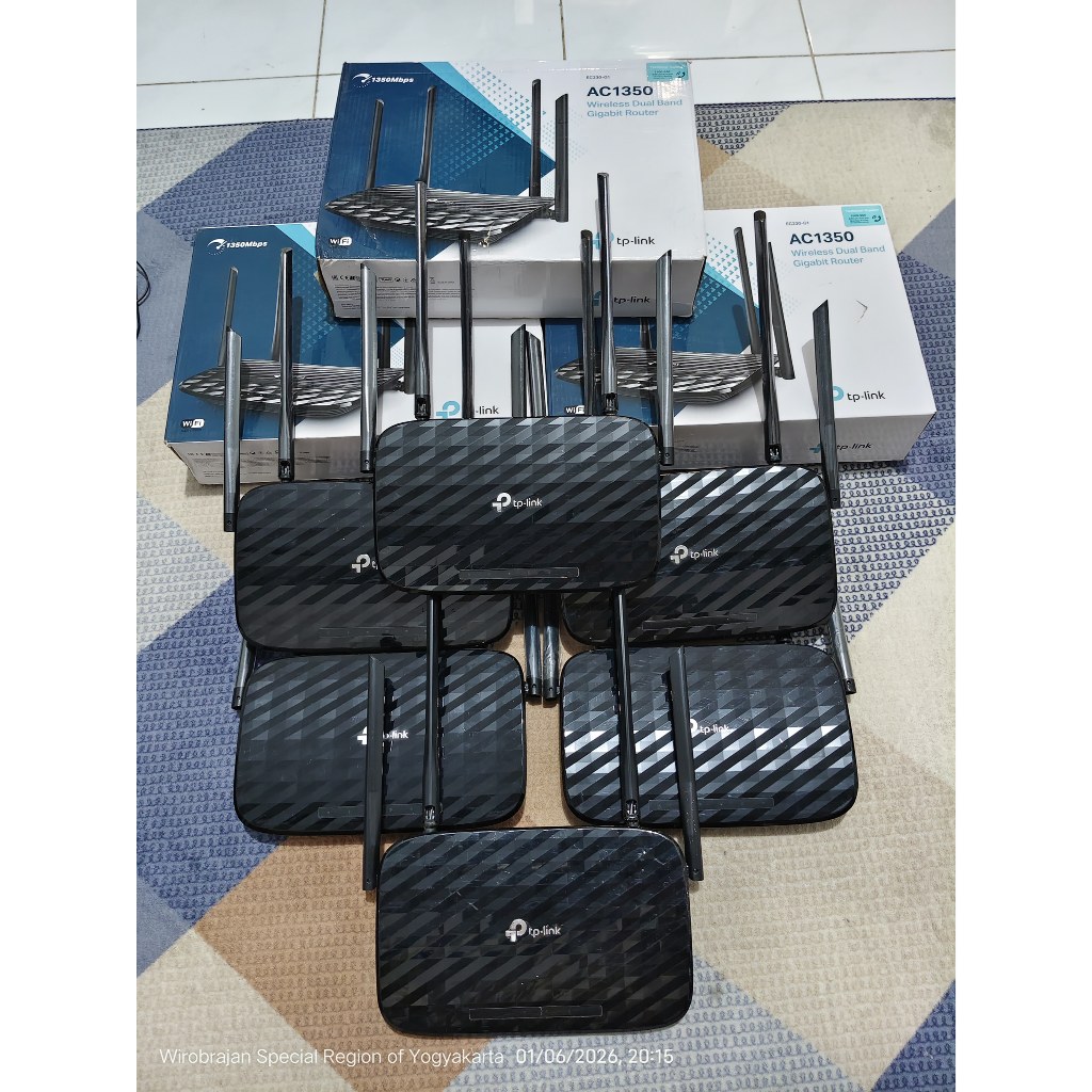 TP-Link EC230-G1 AC1350 เราเตอร์ WiFi 5 AC 1350 Mbps Gigabit Access Point AP Mesh Dual Band