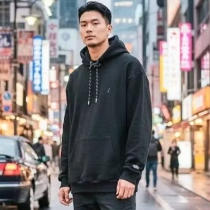 HOODIE NAUTICA VINTAGE COLLECTION โอเวอร์ไซส์ XL (มือสอง)