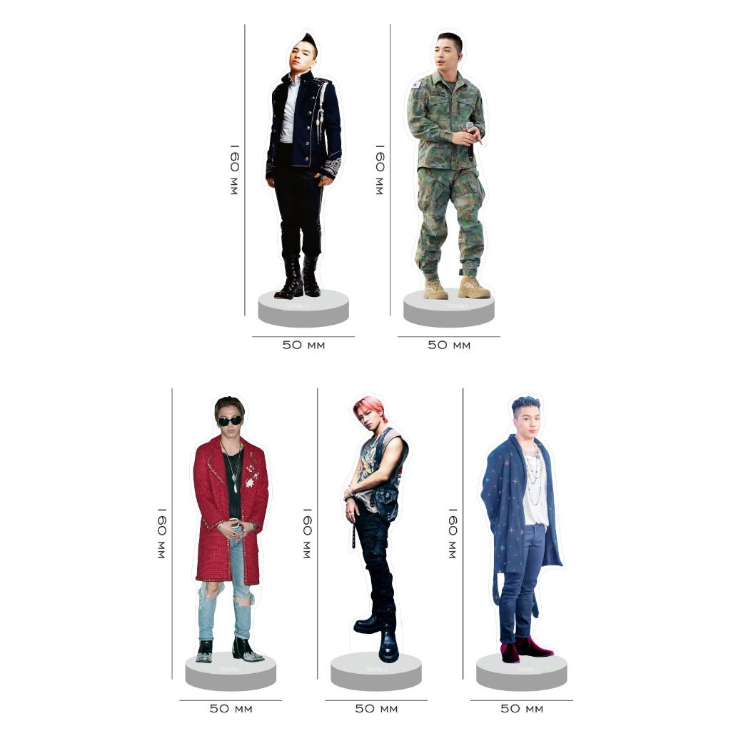 Standee รูปอะคริลิค Taeyang Bigbang Dong Youngbae