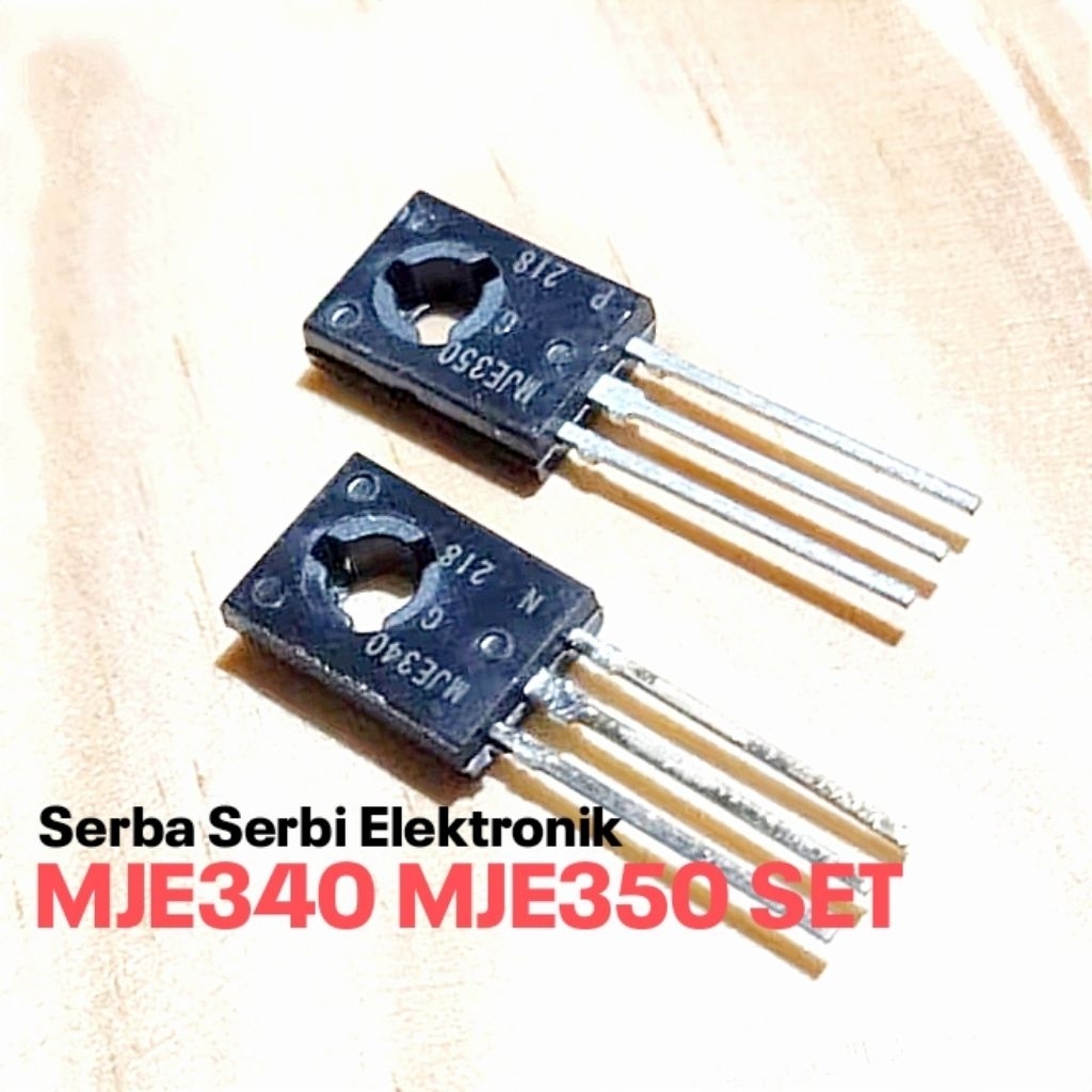 (1 PAIR) ทรานซิสเตอร์ MJE340G MJE350G MJE 340 MJE 350 PAIR