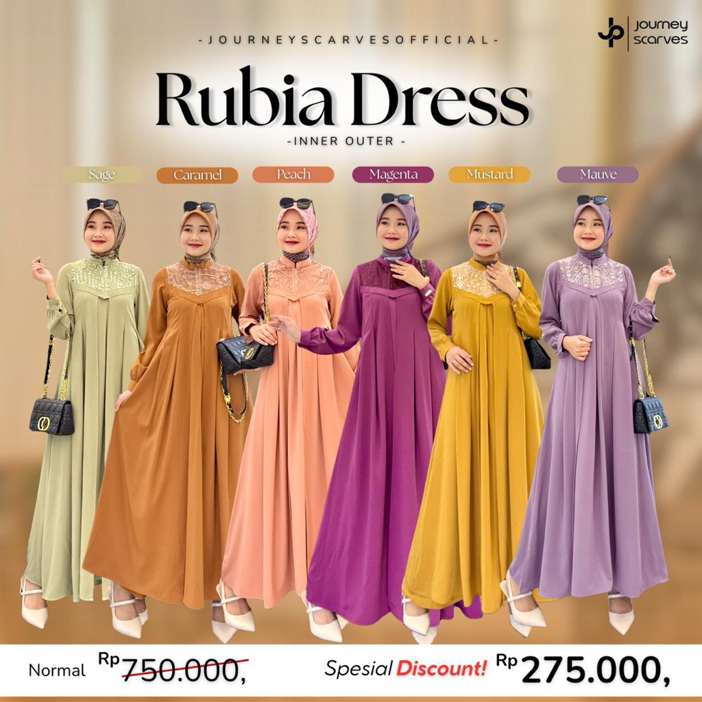 GAMIS JOURNEY RUBIA /RUBIA DRESS JOURNEY