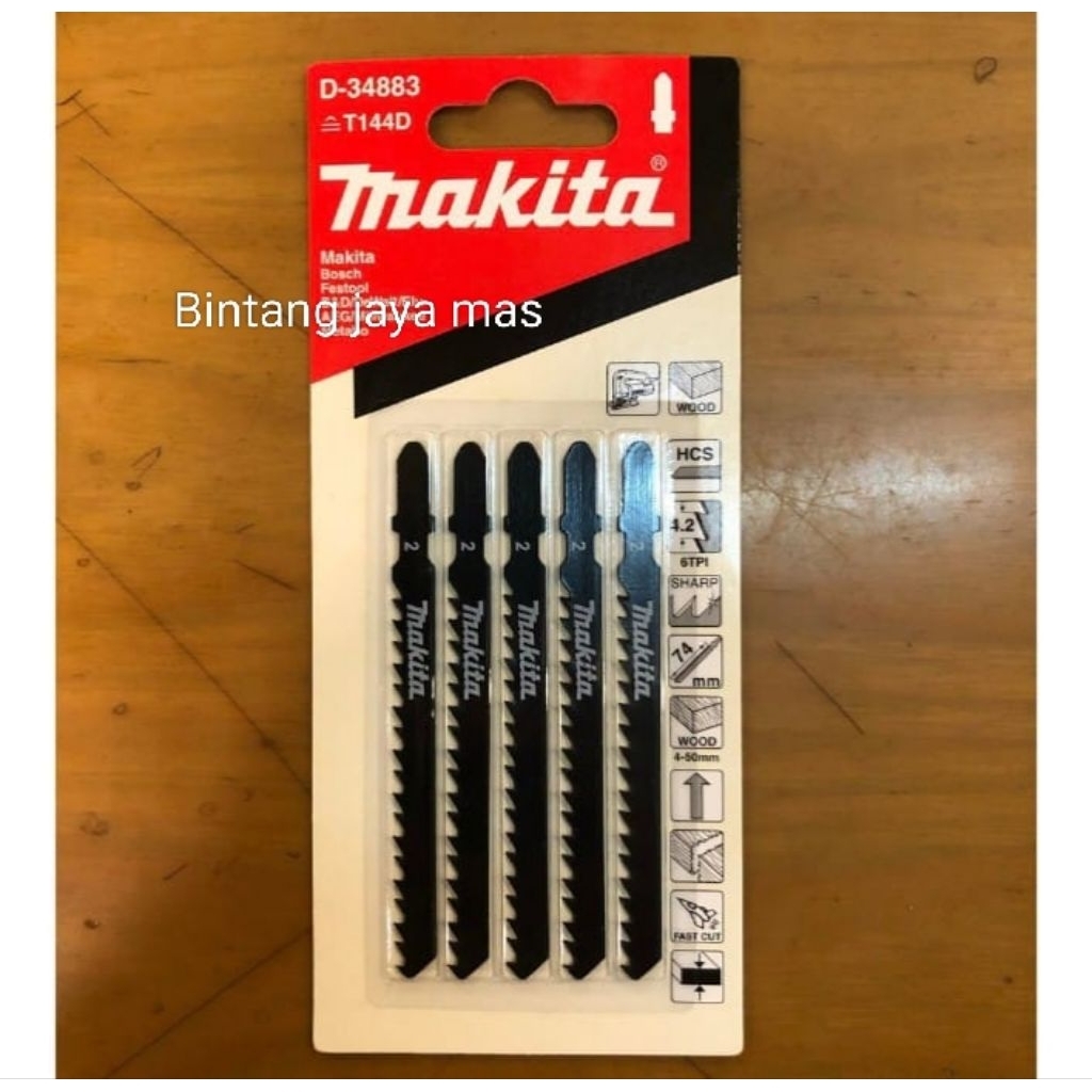 MATA Wood JIGSAW บิต / Makita T144D