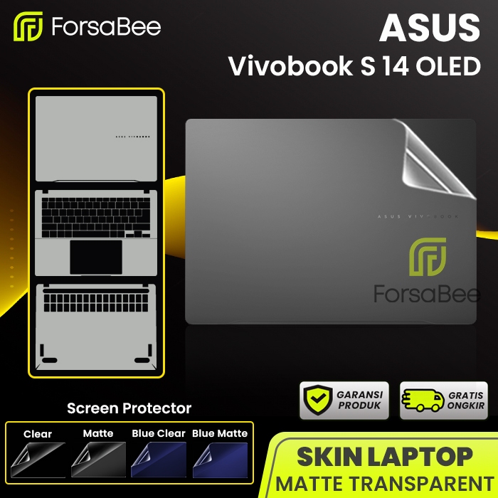 FORSABEE - ตัวป้องกันหน้าจอสําหรับ Asus Vivobook S14 S 14 Oled S5406 M5406 S5406MA S5406SA M5406NA M