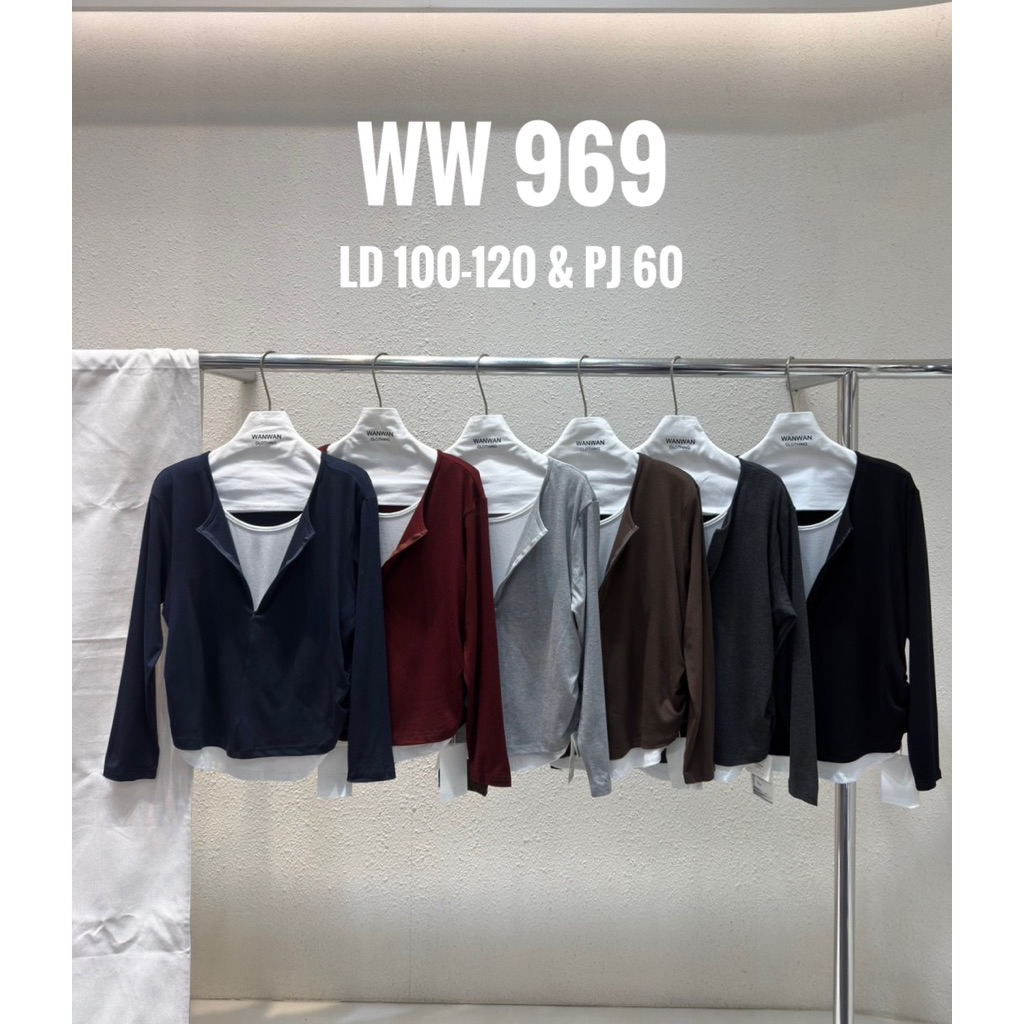 Wanwan Clothing Brand T-Shirt Tops Part 11