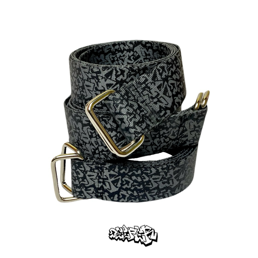 โลโก้เข็มขัด DEEPER RAW FULLPRINT