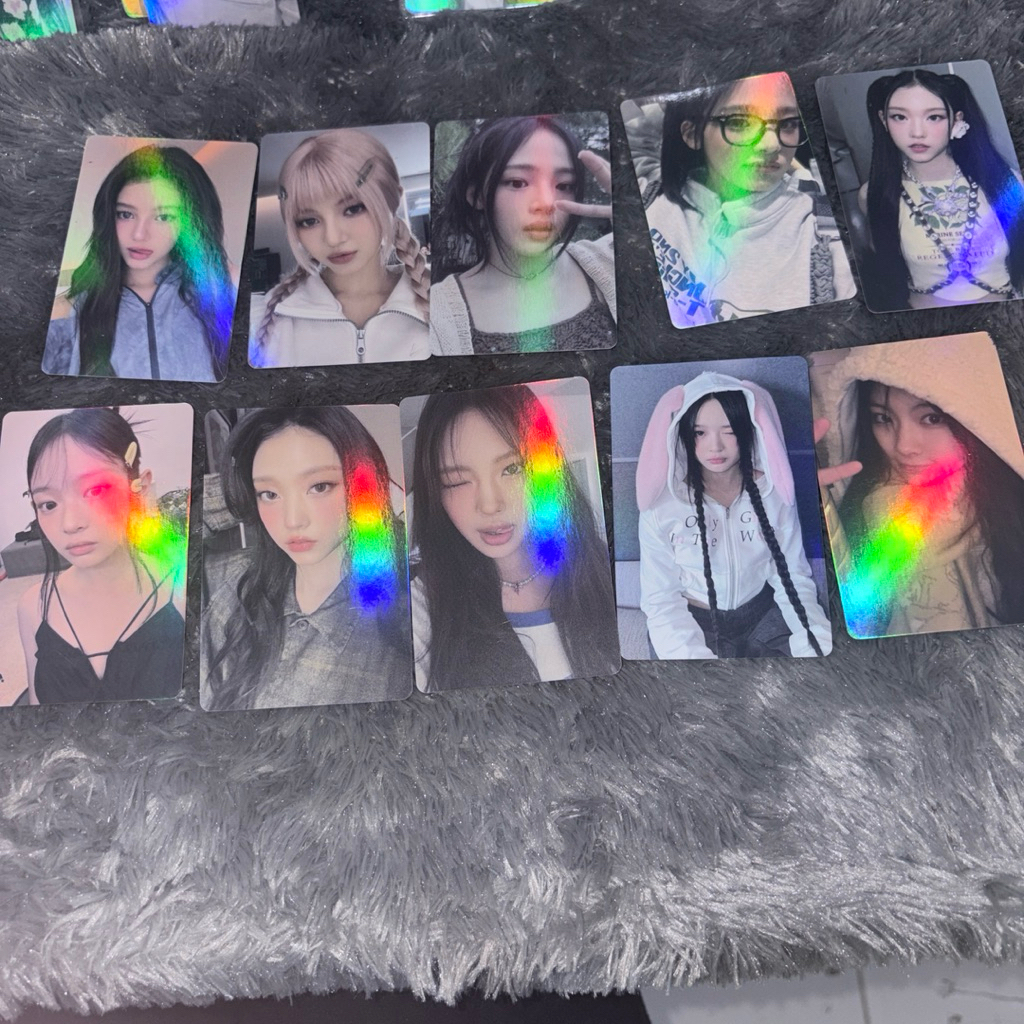 (ฟรี PC Off Check Dec) NJZ New Jeans Photocard Hologram