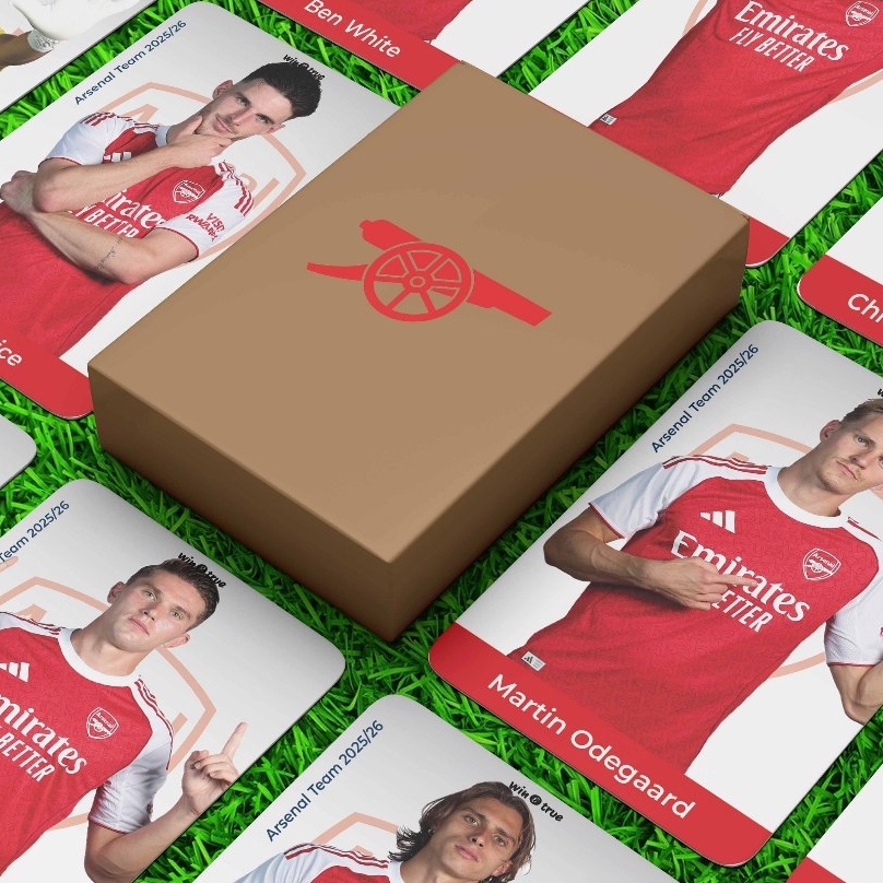 Arsenal Photocard 2025/26 20 ชิ้น - เครื่องเล่นเกมฟุตบอลที่สมบูรณ์และใหม่ล่าสุดที่สุด Photocard RECOMMENDED