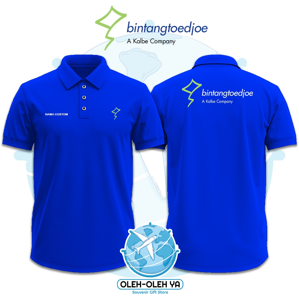 ของที่ระลึก Yes Wangki Collar Polo Shirt Wangki Work Shirt - Bintang Toedjoe Indonesia - DTF เย็บปัก