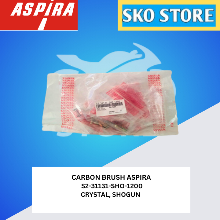 แปรงคาร์บอน S2-31131-SHO-1200 ASPIRA Colboster CRYSTAL, SHOGUN Original