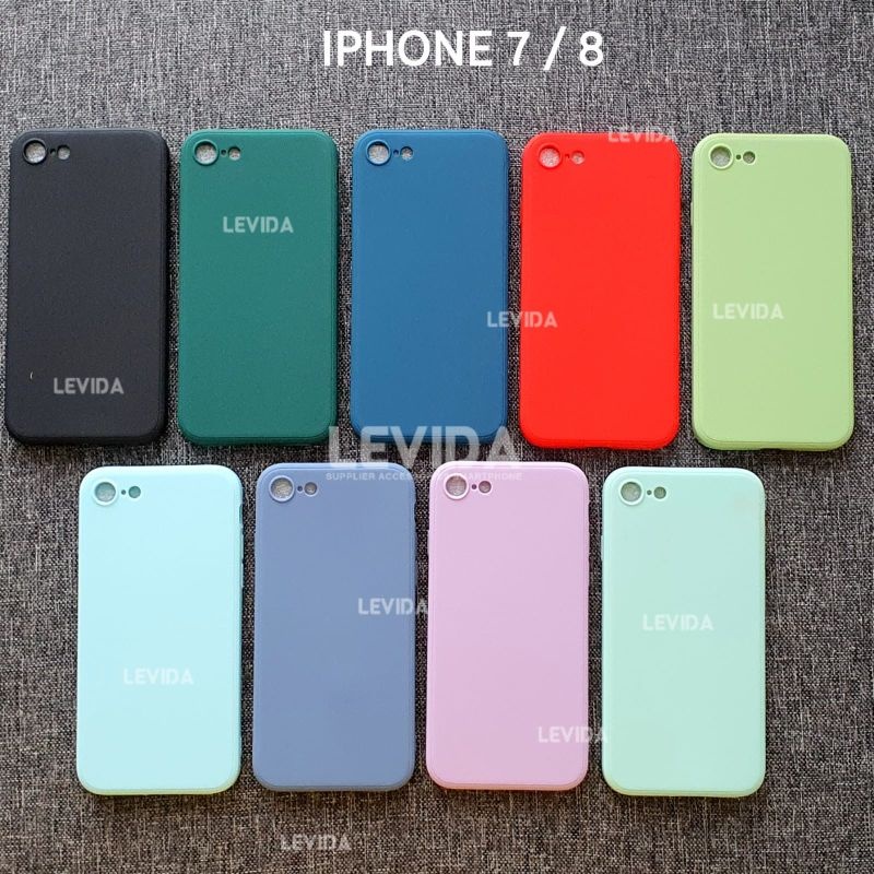 IPHONE 6 IPHONE 6 PLUS IPHONE 7 IPHONE 7 PLUS IPHONE 8 IPHONE 8 PLUS CASE MACAROON SQUARE LIQUID CAS