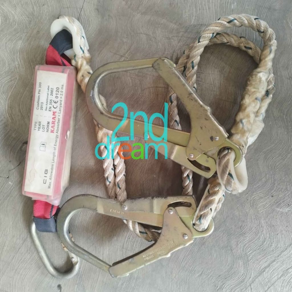Karam Leopard Camp Prospecta ตะขอเดี่ยว ตะขอคู่ KN23 ความปลอดภัยของเชือกเส้นเล็ก EN362 EN 354 รวม ca