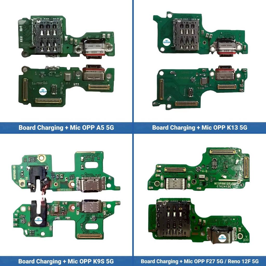 แท่นชาร์จ + แท่นชาร์จ + ไมค์ Oppo A5 5G - K13 5G - K9S 5G - F27 5G - Reno 12F 5G