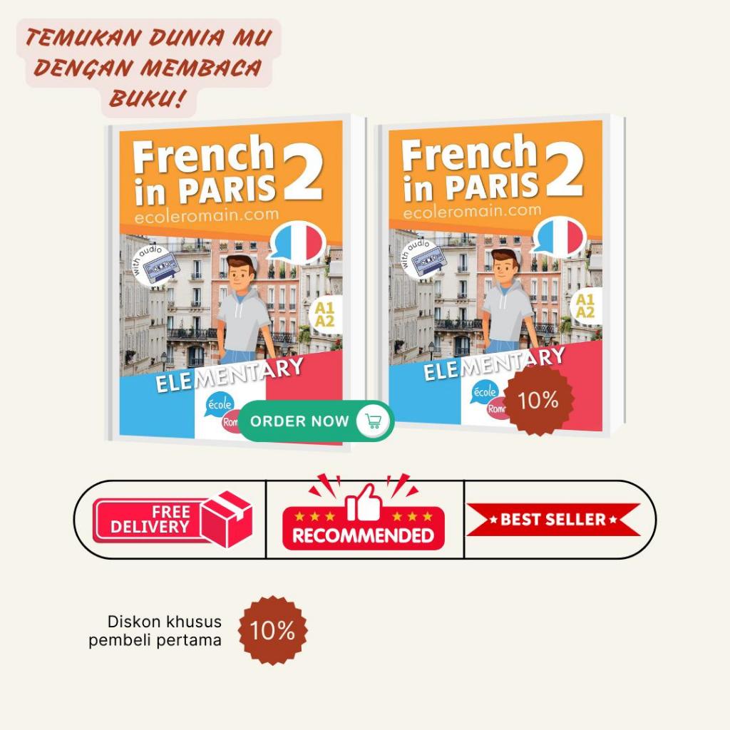 คอลเลกชันหนังสือพิมพ์ - หนังสือประถมศึกษา French In Paris 2