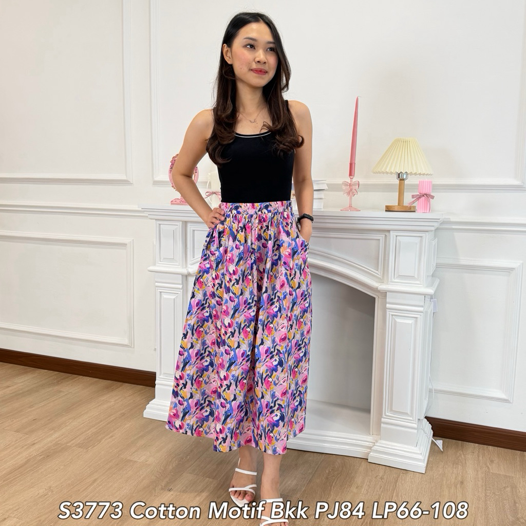 KATUN กระโปรงผู้หญิง/ก้น LP66-108 เนื้อผ้าฝ้าย s3773