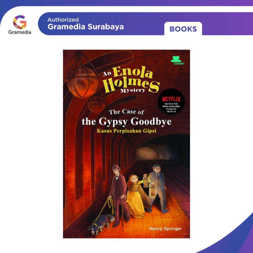 Gramedia Surabaya - เรื่องราวของฉันของ ENOLA HOLMES: PRINCIPLES OF GYPS