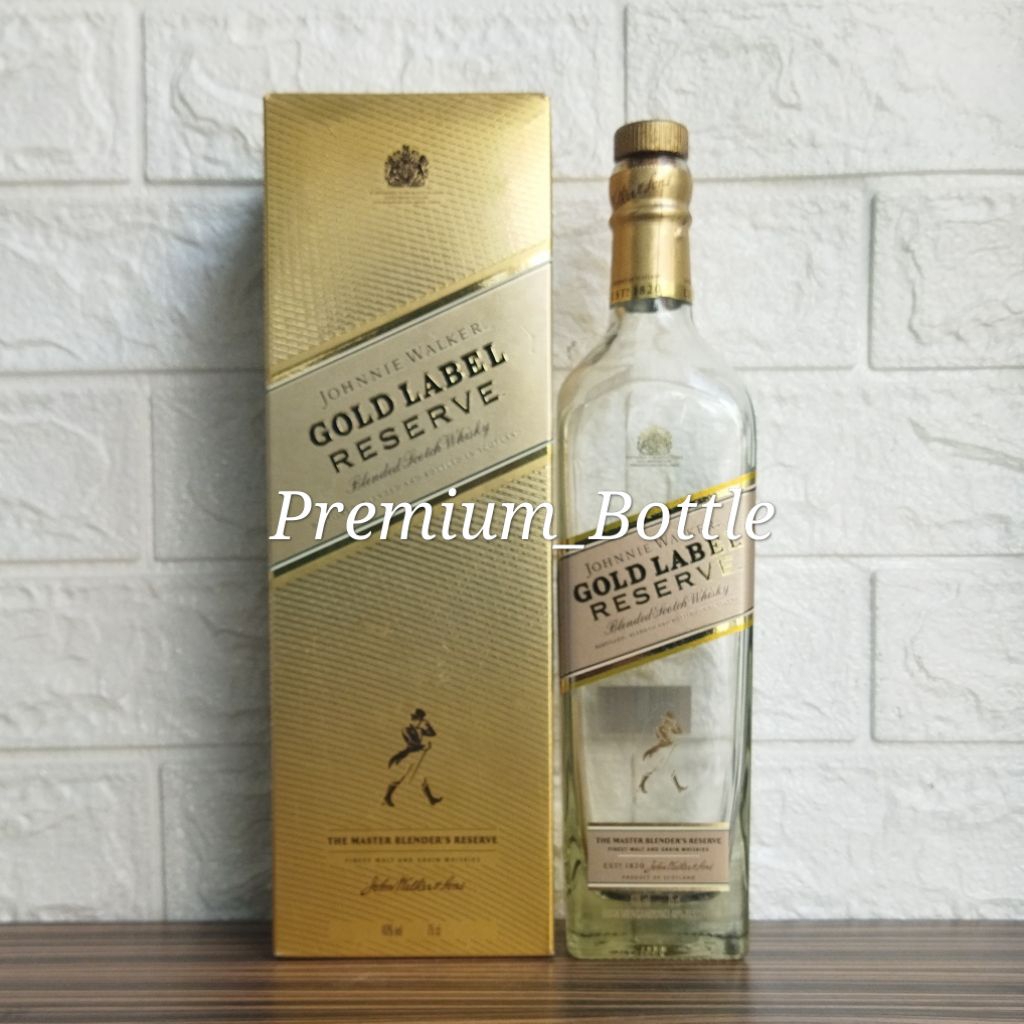 JW Gold Label Reserve ขวดเปล่า 750ml + กล่อง