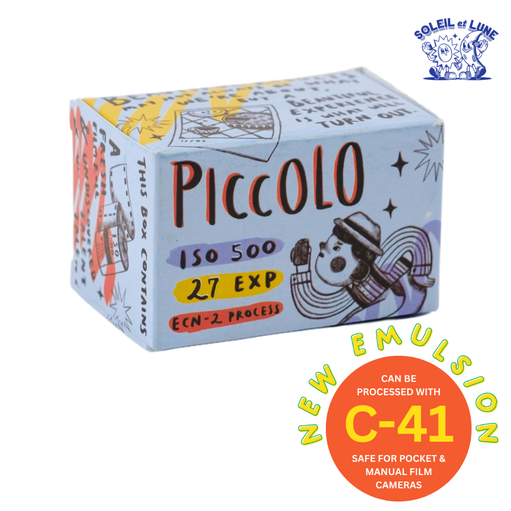 Piccolo Film 500 - ฟิล์มม้วน 35mm, ISO 500, 27exp