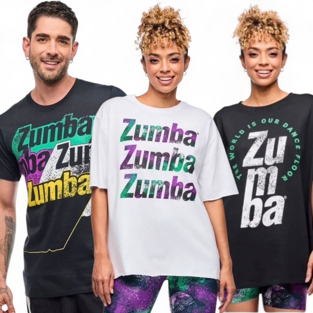 ZUMBA เสื้อยืด/ZUMBA CLOTHES/กีฬากลางแจ้ง TOP/DANCE CLOTHES/KZ GENERATION Z