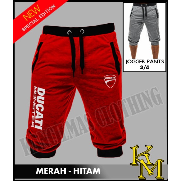 JOGGER PANT DUCATI MONSTER SHORTS ฉบับพิเศษใหม่