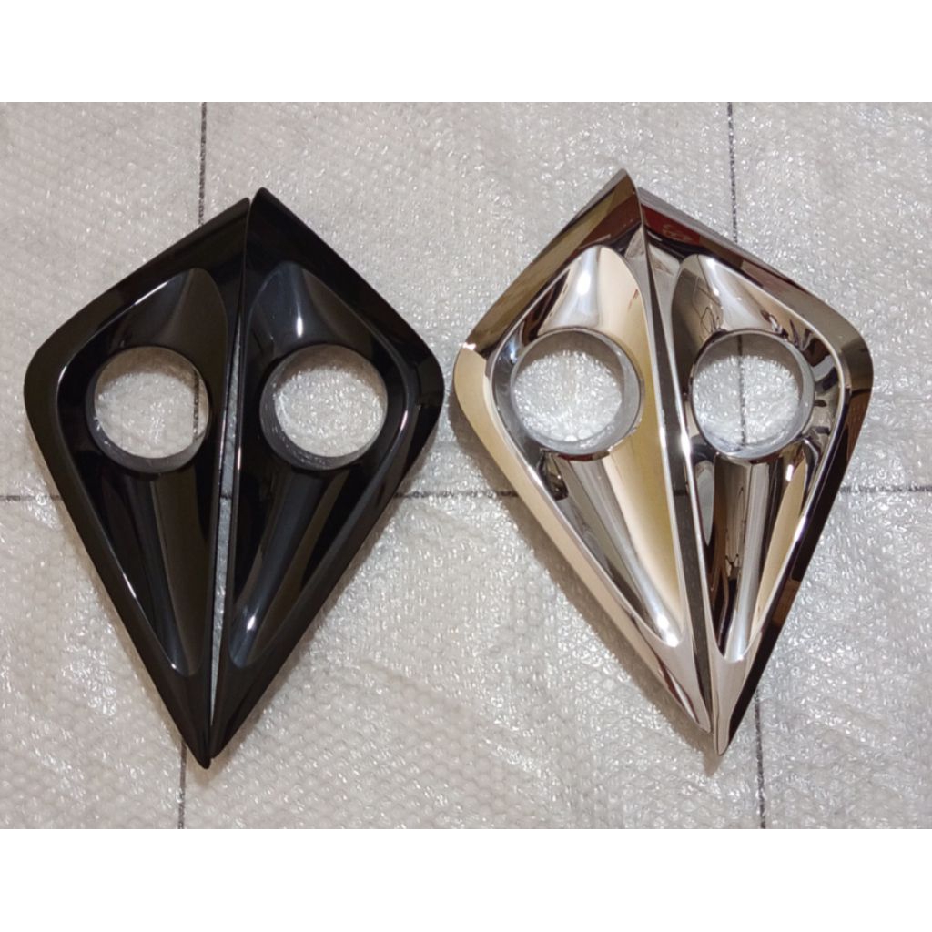 Rush Terios 2018 up ไฟตัดหมอก Cover Rush Terios แหวนไฟตัดหมอก