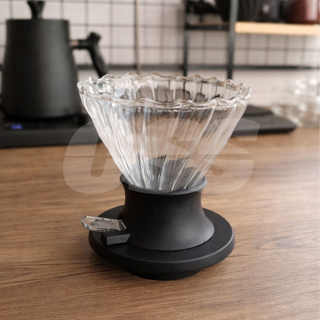 Immersion Dripper Switch Glass - สีดํา