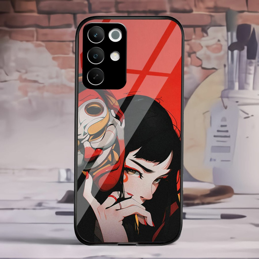 HP Glossy Glass Softcase สําหรับ REALME C85 C85 PRO - เคสโทรศัพท์ REALME C85 C85 PRO Case (GM 072)