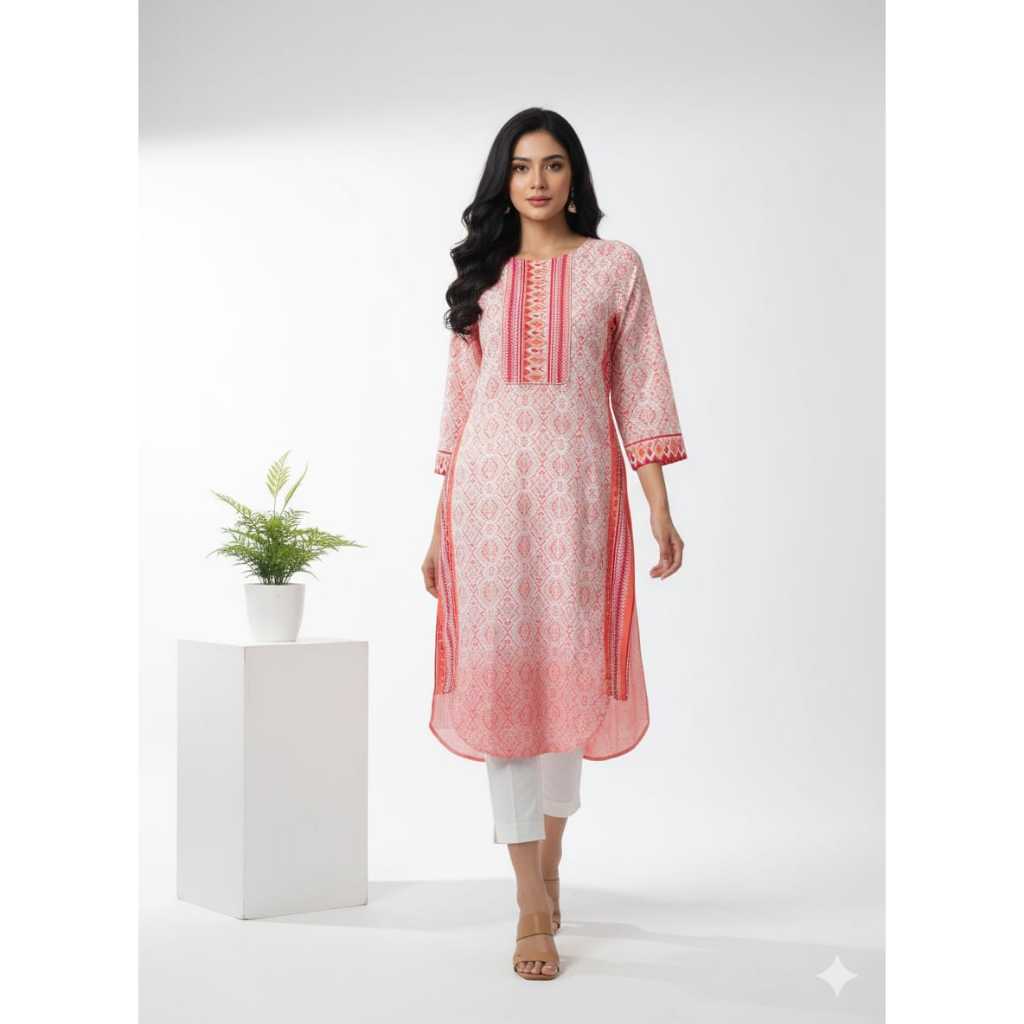 Ombre accen unitshirt dress* เสื้อทูนิคผู้หญิงแบรนด์