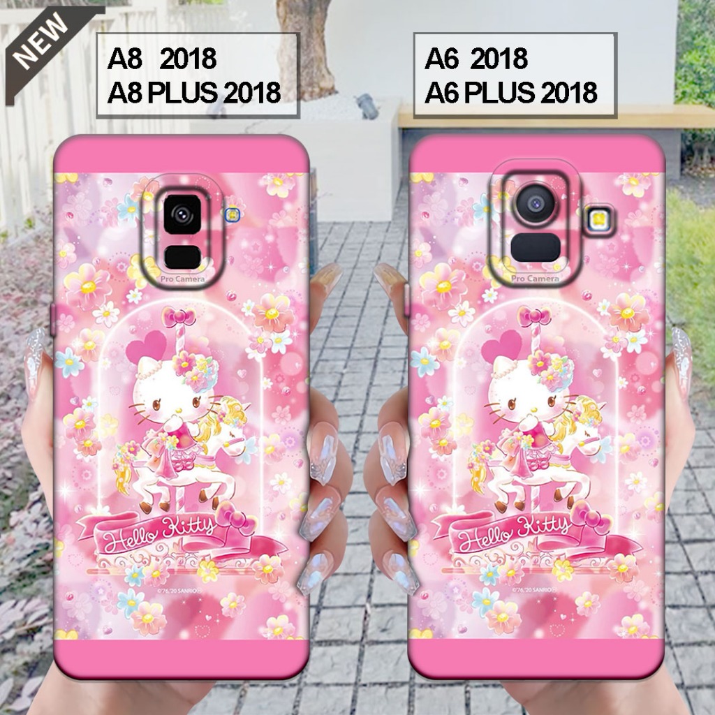เคส Samsung A6 2018 | A6 PLUS 2018 - ซัมซุง A8 2018 | A8 PLUS 2018 _ปลอกซิลิโคนสีดําใส