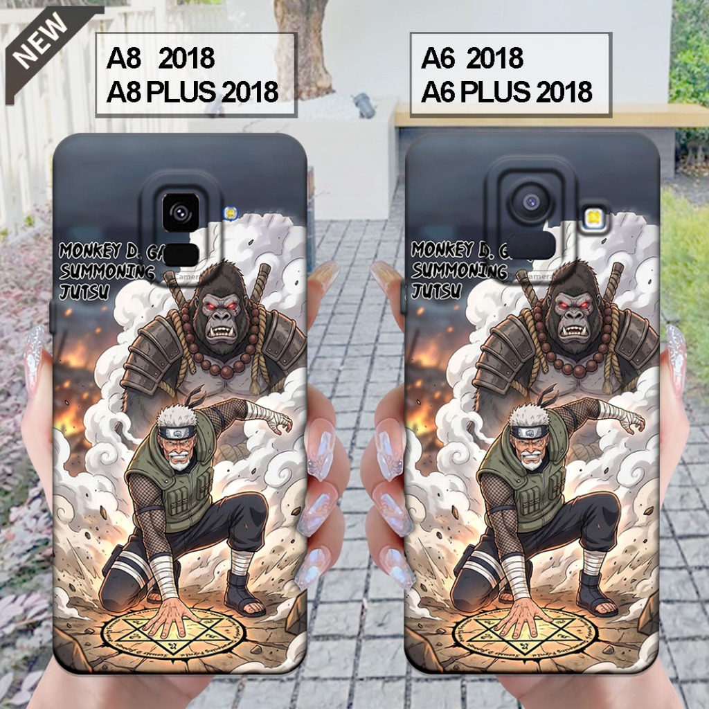 เคส Samsung A6 2018 | A6 PLUS 2018 - ซัมซุง A8 2018 | A8 PLUS 2018 _ปลอกซิลิโคนสีดําใส