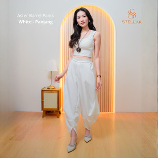 STELLAR - Aster Celana Aladin Wanita Barrel Pants Premium Material Allsize 4 Warna