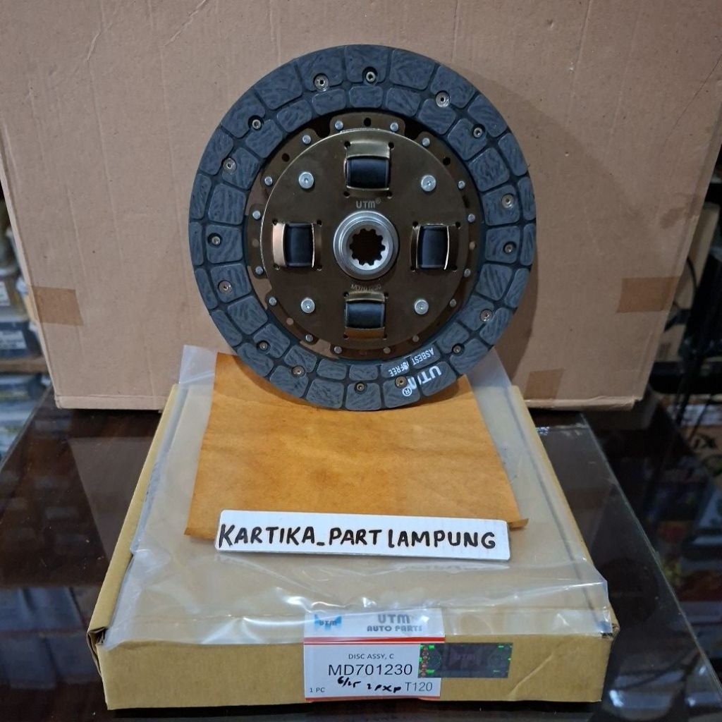แผ่นคลัช/Mitsubishi Colt T120 Old (Ascartos Free) UTM Brand Same All Years Use MD 701230
