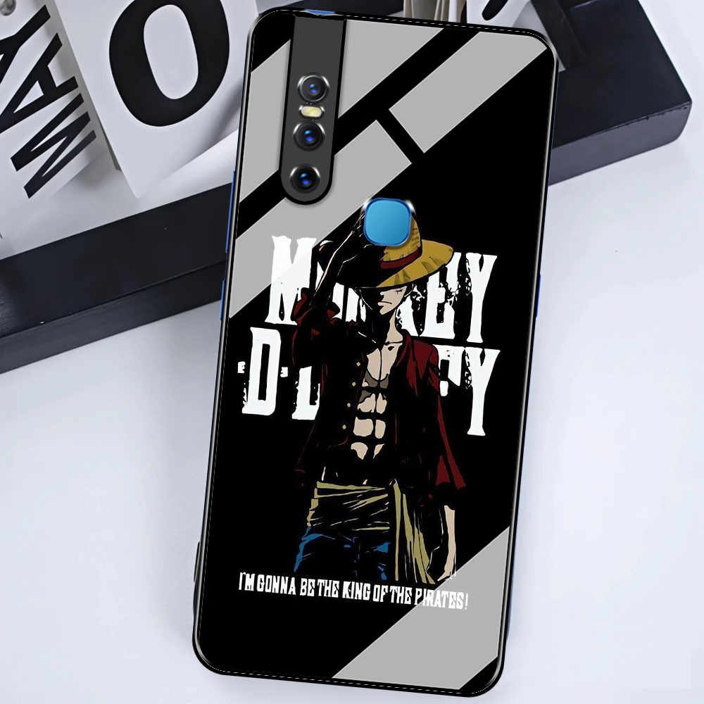 KK26 Softcase Glass Hp Terbaru Infinix Vivo V15/V15 Pro ซิลิโคน Hp พร้อมตัวป้องกันกล้อง เคสหรูหรา ปล
