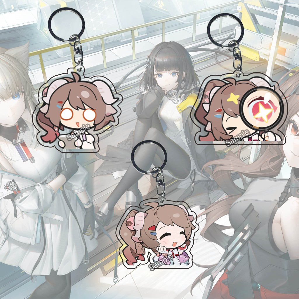 Arknights Endfield Ardelia eyjafjalla 01-03 พวงกุญแจ - พวงกุญแจ - สายคล้องโทรศัพท์มือถือ