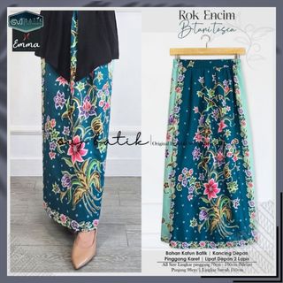Rok Batik Kebaya Modern Wanita Bawahan Encim Siap Pakai by SVJ Batik