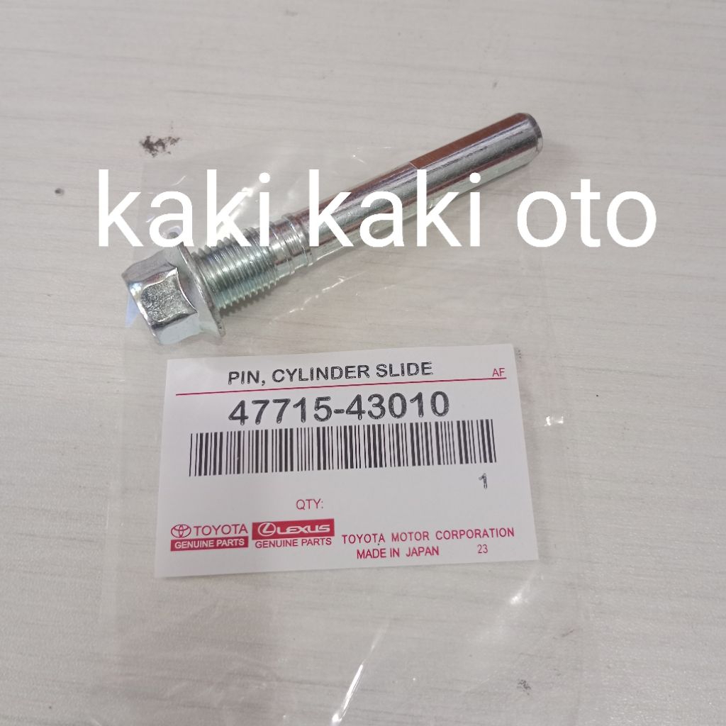 Pin ปากกา caliper ปากกา pin caliper disc bolt caliper ด้านหลัง land cruiser vx80 vx200 vdj200 Lexus 