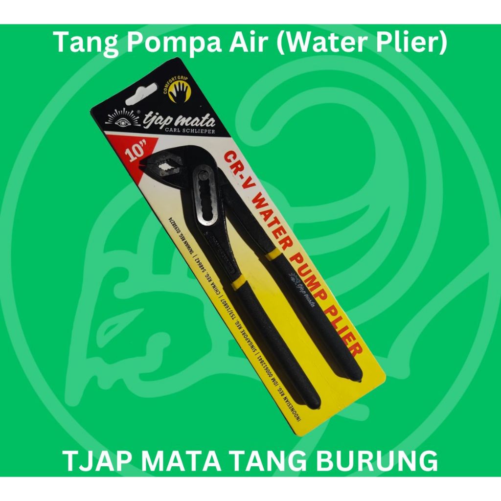 TJAP MATA CAP MATA คีมนก คีมปั๊มน้ํา คีมปั๊มน้ํา Tjap Mata 10 นิ้ว CR-V