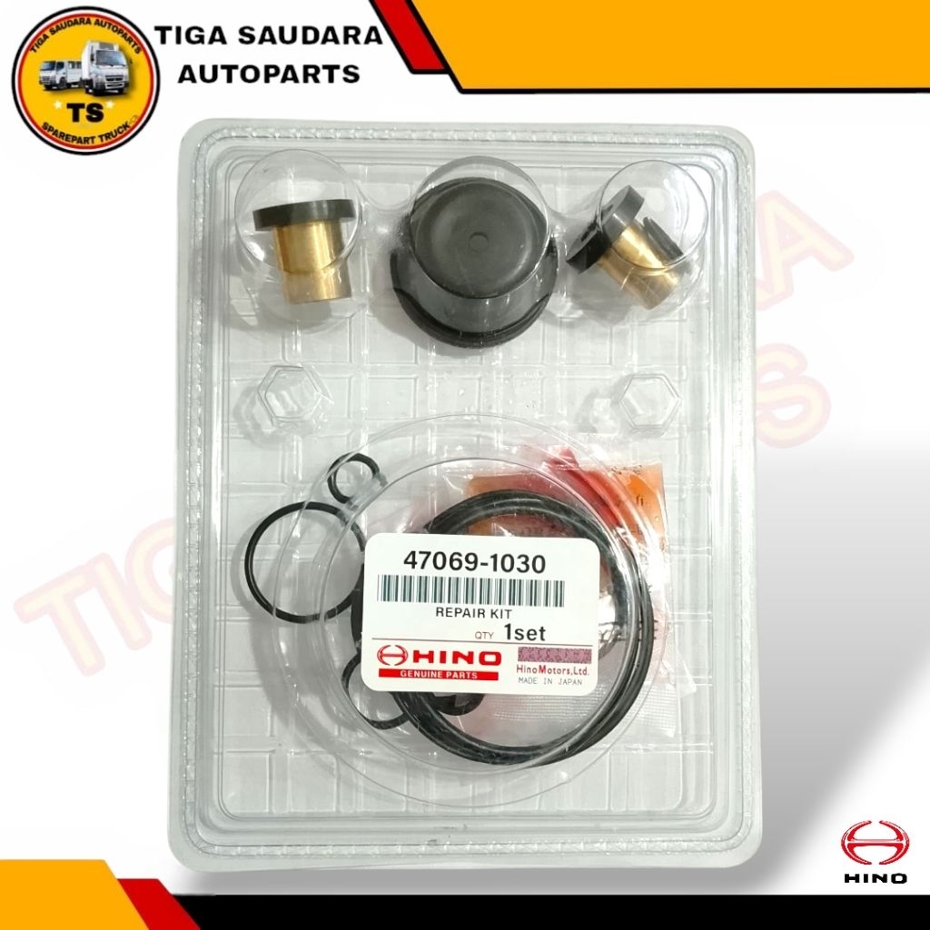 ชุดซ่อมเบรคเหยียบเบรควาล์ว HINO LOHAN FM260TI 47069-1030