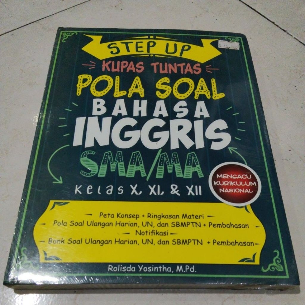 SMA QUESTION PRACTICE BOOK / ENGLISH QUESTION PATTERN / EDUCATION