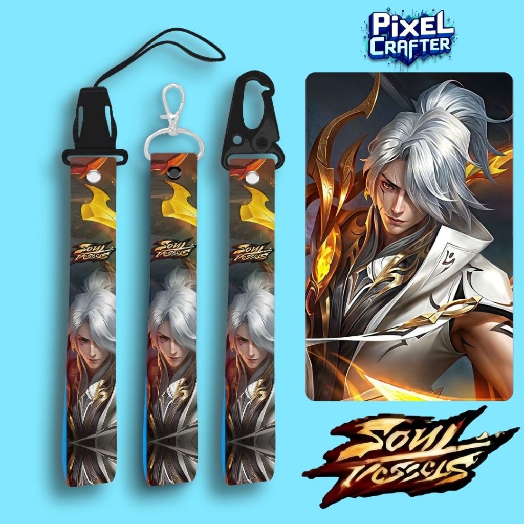 HP GANTUNGAN MLBB AAMON VES SOUL KEYCHAIN / พวงกุญแจกระเป๋า